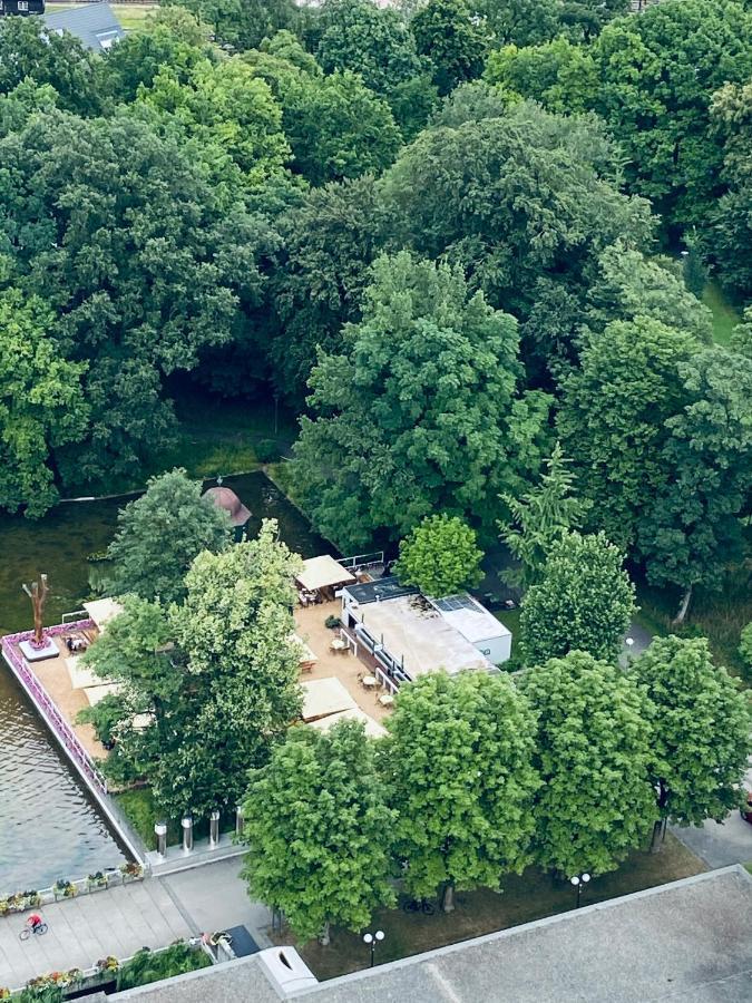 Hotelturm Augsburg Appartment 29 Stock المظهر الخارجي الصورة